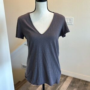 JAMES PERSE GRAY SHORT SLEEVE TEE